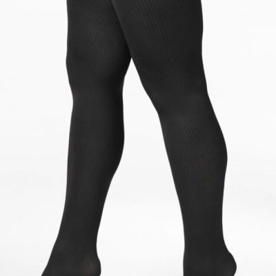 Berkshire Plus Size The Easy On! Comfy Control Textured Ribbed Tights, Petite Q