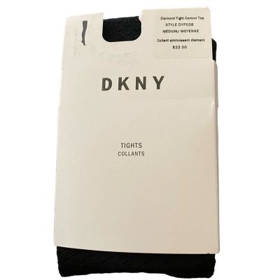DKNY Diamond Pattern Tights Size M New