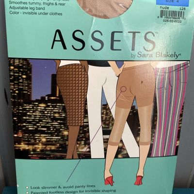 Assets by Spanx Sara Blakely Fabulous Footless Bodyshaping Pantyhose Nude 4