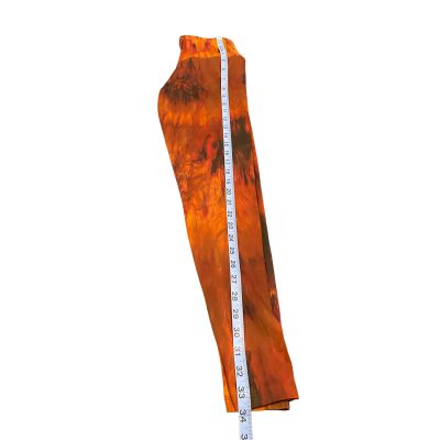 Booty by Brabants High Waisted Marble Flame Tie Dye Workout Leggings