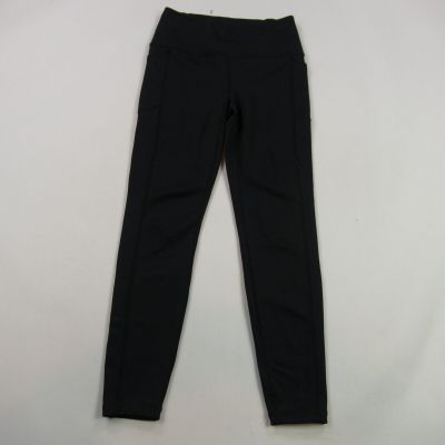 Spyder Leggings Womens Small Workout Gym Stretch Lightweight Black Yoga