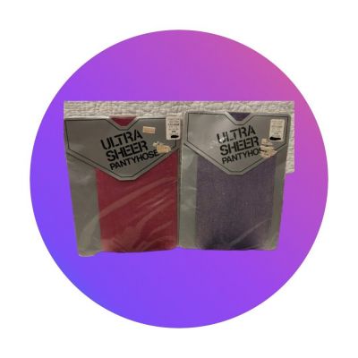 ULTRA SHEER PANTYHOSE For Woolworth Petite Average 4'11