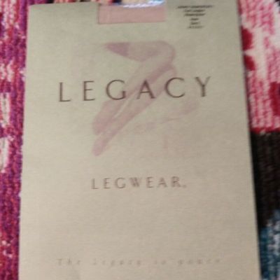 Lot of 5 NEW Packages of Legacy Legwear Assorted Colors Size C black nude grey