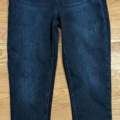 SPANX Jean-ish Ankle Leggings Sz M, Stretch Pull on, Style 20018Q