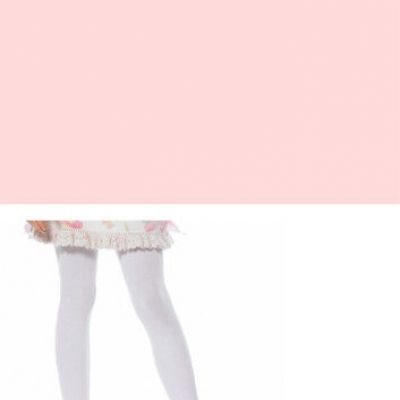 Pink Opaque Stockings for Child Costumes