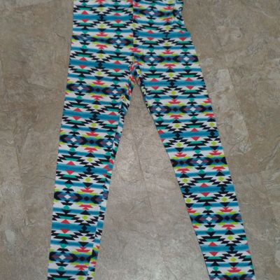 Rue 21 Soft Knit Multi-Color Aztec Leggings Style #9490 SIZES   S  M  L