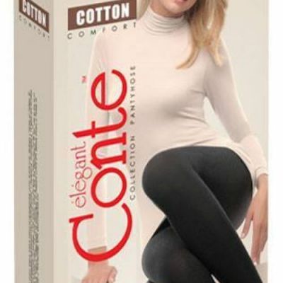 Conte Cotton Warm Opaque Women's Tights - Cotton 250 Den (6?-16??)