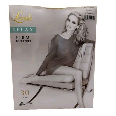 LEVANTE Relax Firm Leg Support Pantyhose Size 1 Small GLACE  Made in Italy