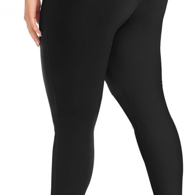 plus Size Leggings for Women-Stretchy X-Large-4X Tummy Control High Waist Spande