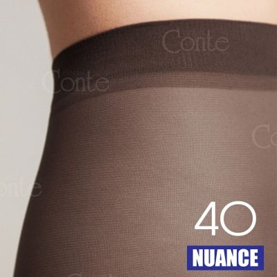 Conte TIGHTS Nuance 40 Den | Semi-Matte Sheer High-Quality Classic PANTYHOSE
