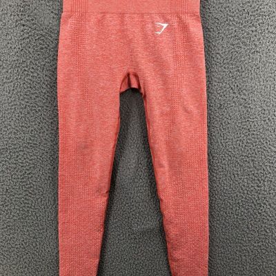 Gymshark Leggings Yoga Pants Womens Size XS Workout Gym Training Coral Pink 5325