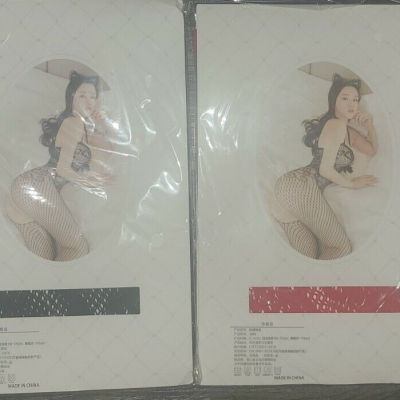 Bodysuits Sexy Body Fishnet with hole Lingerie For Women Red Black SHIPS FRM USA