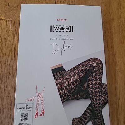 Wolford Dylan 19285 Net Tights Black Size XS