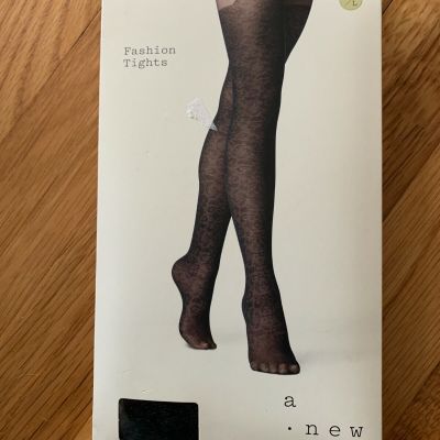 2 Pairs of A New Day Women's Fashion Tights M/L