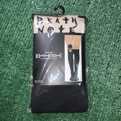 DEATHNOTE Women’s Black Tights Medium / Large By Shonen Jump Anime Rare NIP