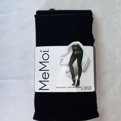 MeMoi Control Knit Sweater Tights Black L/XL New
