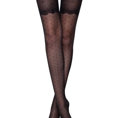 Conte Seduction 20 Den - Fantasy Polka Dots Stockings Imitation Women's Tights (