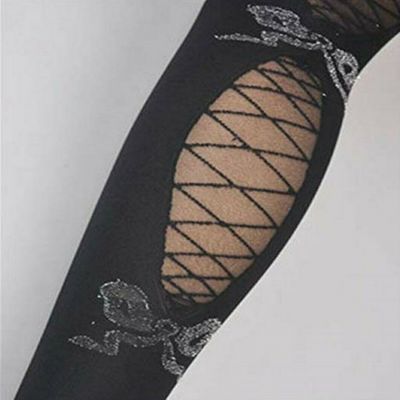 Fashion Style Sheer Black Lace Top Thigh-Highs Stockings