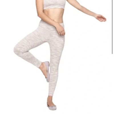 Outdoor Voices Oatmeal Space Dye Cream Leggings Women's Small Workout Base Layer