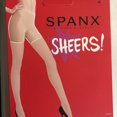 Spanx Sheers Black Size A Sara Blakely Super Sheers