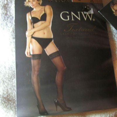 GNW Lace Top Pantyhose Plus size. stay up