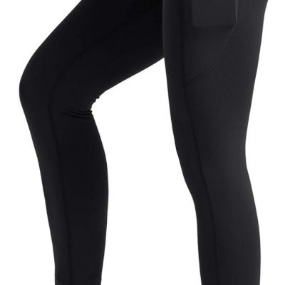 High Waist Yoga Leggings with 3 Pockets,Tummy Control Workout Running 4 Way Stre