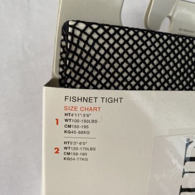 Hue Women’s Fishnet Tights Black size 1