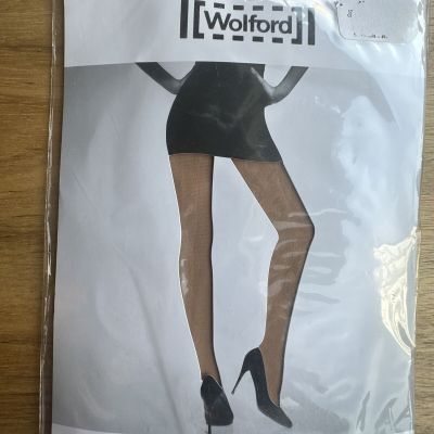 NWT Wolford MISS W 40 LIGHT SUPPORT Tights, GOBI Small