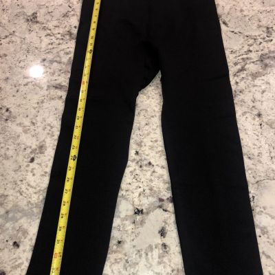 Empetur Black High Waisted Shape Leggings Style 42024 Size X Large EUC