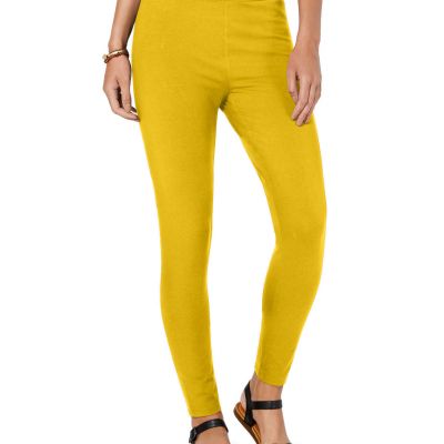 Style & Co Women's Leggings (Medium, Fun Yellow)