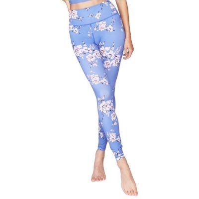 SPIRITUAL GANGSTER PERFECT HI RISE FLORAL LEGGINGS SZ M YOGA GYM WORKOUT FITNESS