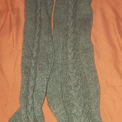 US Womens Thick Thigh High Stockings Footed Tights