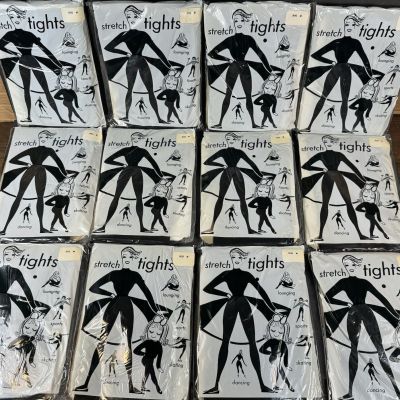 Vintage Stretch Tights Lot In Original Packaging