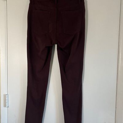 Banana Republic, Maroon, Size 28, superstretch fit leggings-style jeans