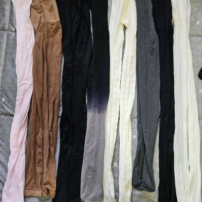 Lot of women tights & pantyhose.