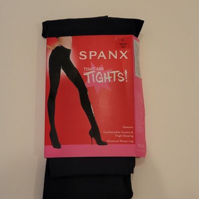 SPANX tight-end tights FH3915 Very Black A C NAVY C  New in package