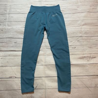 Gymshark Leggings Workout Athletic Gym Pants Teal Blue Women's Size Small
