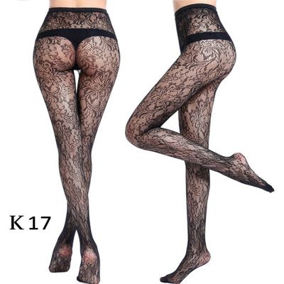 Cozy Feel 3 Pairs Stockings Sexy Lace Pantyhose Tights Garter Lady Large size