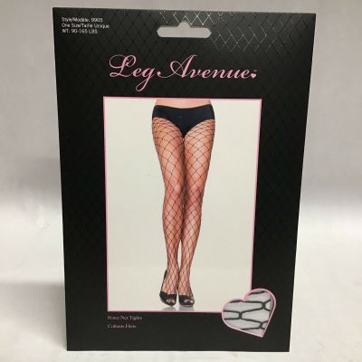 Fence Fishnet Tights Pantyhose Black Material Girl 80 Cosplay Costume Leg Avenue