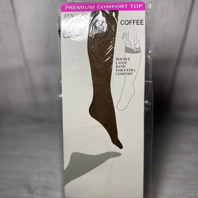 On the Go! Coffee Knee Highs For Ladies - brand new