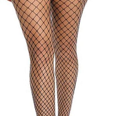 Fishnet Stockings Womens High Waist Tights Sexy Sheer Mesh Pantyhose