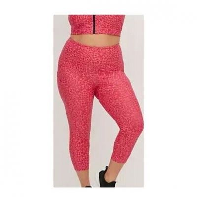 Torrid Leopard Performance Pink Legging Sz 5X NWT