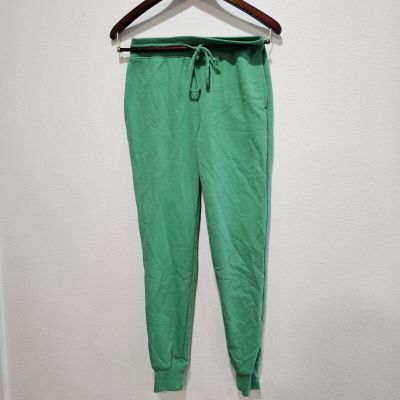 Women's Slim Fit Knit Joggers Pockets - Wild Fable Bright Green Size XS