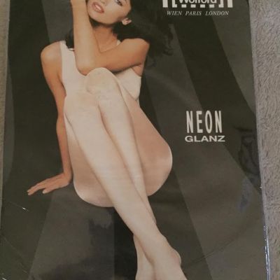 WOLFORD NEON GLANZ pantyhose  STEEL XS