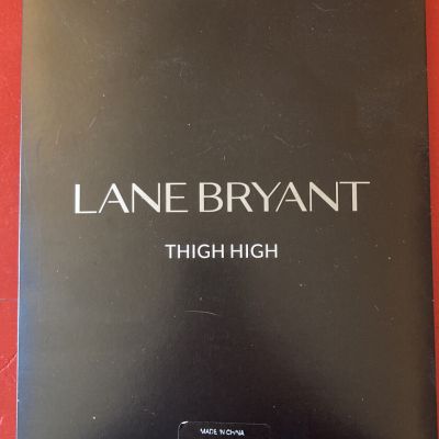 NEW Lane Bryant Thigh High black fishnet size A/B stockings hose nylons SEXY