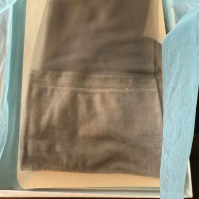Stockin Girl French Vintage Stockings Thigh High Gray Size 10xl New In The Box