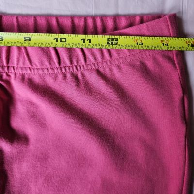 LANDS' END Pink Stretch Yoga Pants Leggings Size XL-16+