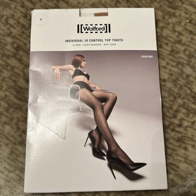 Wolford individual 10 18163 Gobi Size S Control Top Tights