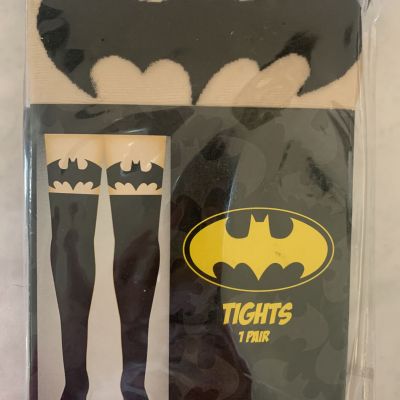 Batman Bat Signal Symbol Tites Tights Small Medium S/M New Costume Cosplay