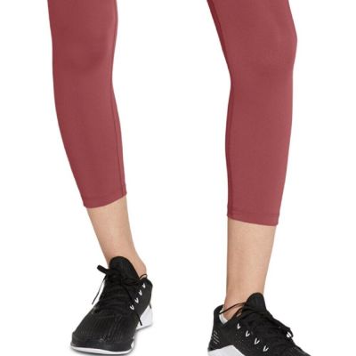 Nike Women's Cropped Leggings Brown Size 3X